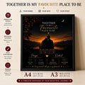 Together is My Favourite Place Frame
