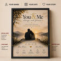 You & Me Forever Frame